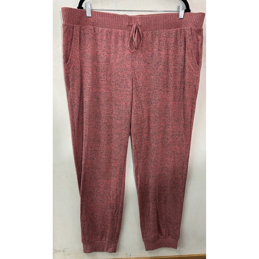 Chico's ZENERGY Size 4 US 20/22 Women's Jogger Pants Pink Sporty Athletic Lounge